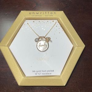 Unwritten Family Charm Necklace, new $28 each